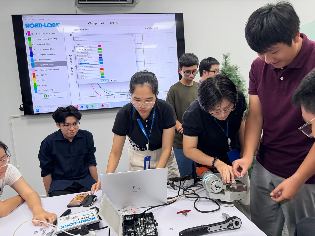 Building and testing an engineering project at SHTP